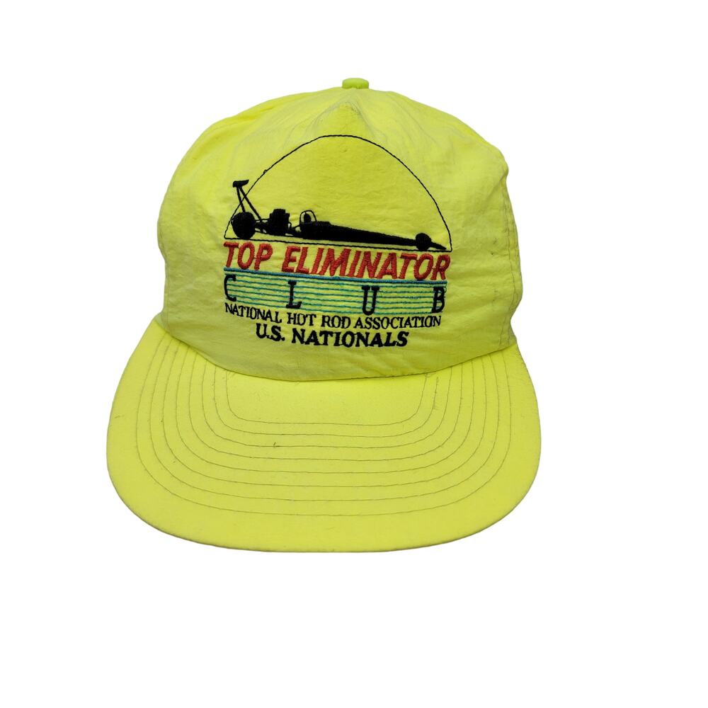 Vintage Top Eliminator Club U.S. Nationals Men's Baseball Hat Sport Service READ